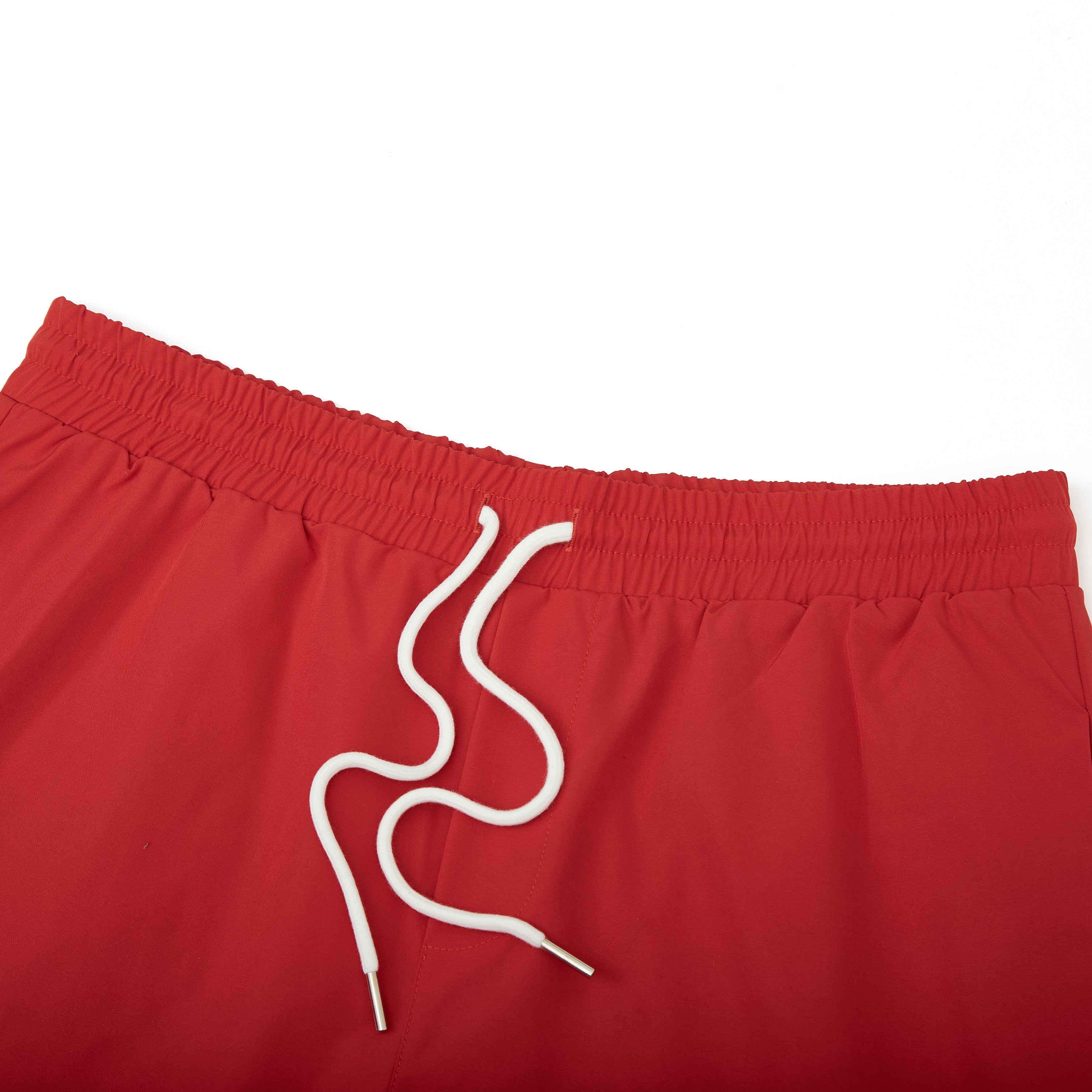 La Vida Nylon Shorts (Red)